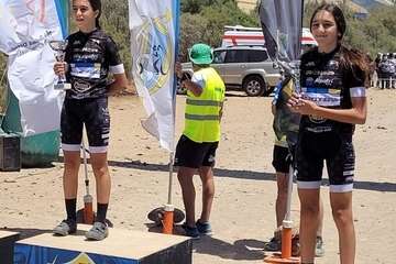 El CC Piconera copa podio en el I Circuito Barranco de Telde/TA.